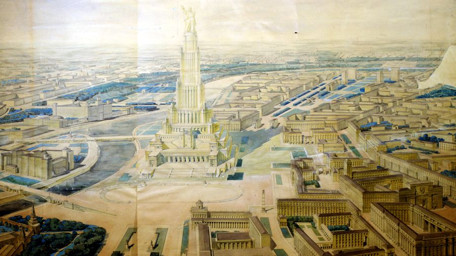 Генплан Москвы 1935 г.