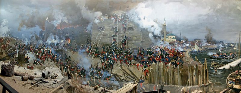 Диорама «Штурм крепости Измаил русскими войсками в 1790 году»