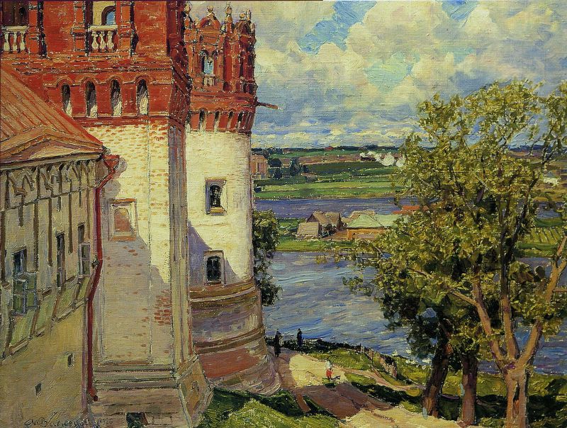 «Новодевичий монастырь. Башни». 1926