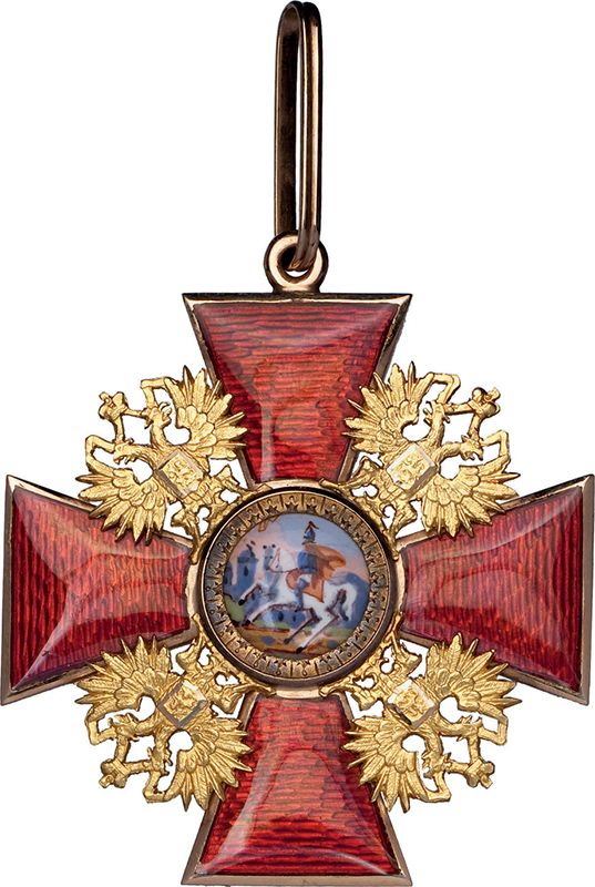 Орден Святого Александра Невского. 1856