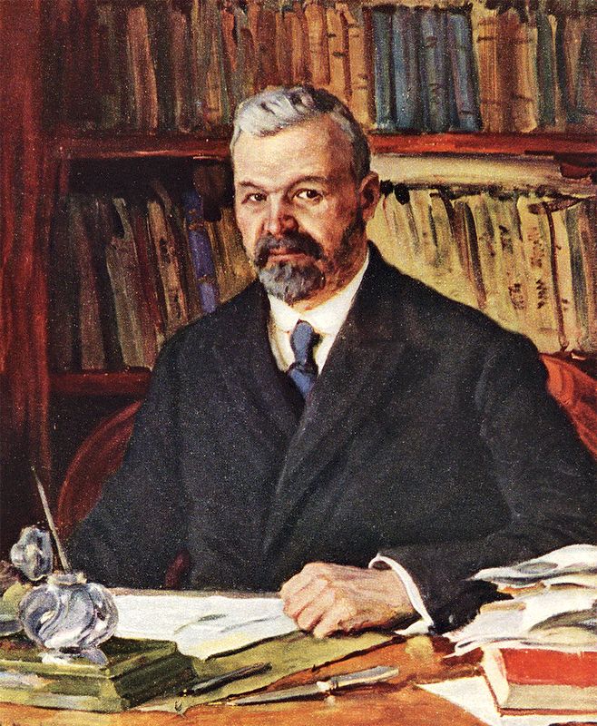 А. Моравов. «Портрет И.Д. Сытина». 1908