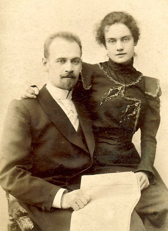 Г. Котельников с женой Юлией