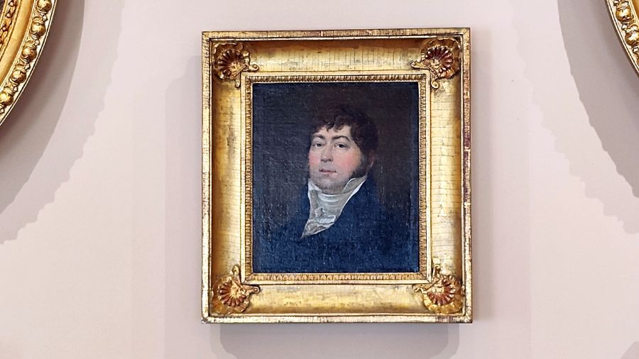 Портрет Василия Львовича Пушкина кисти неизвестного художника. 1810-е