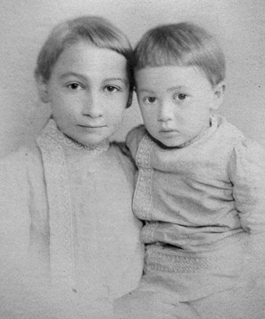Павел Флоренский с братом Александром. Тифлис, около 1890