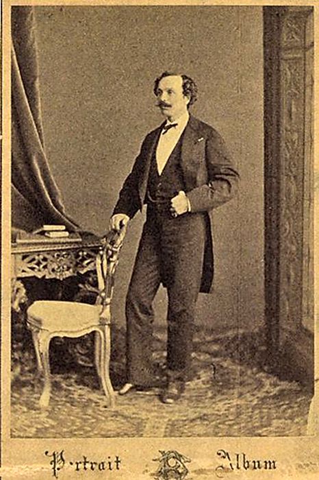 Мариус Петипа приблизительно в 1855 году