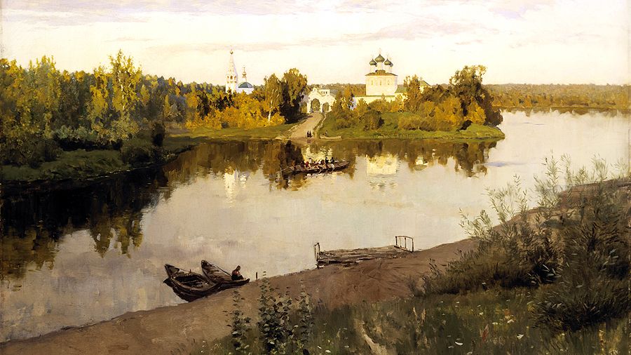 Исаак Левитан "Вечерний звон" Исаак Левитан "Вечерний звон"
