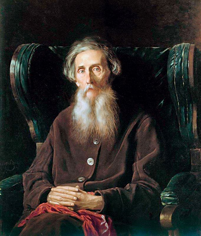 В. Перов. «Портрет В.И. Даля». 1872