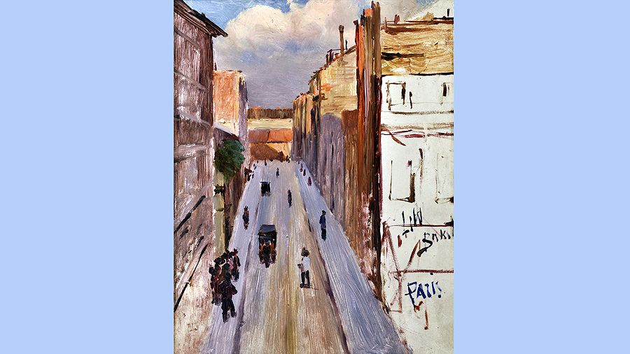 Лев Бакст. «Париж». 1900-е