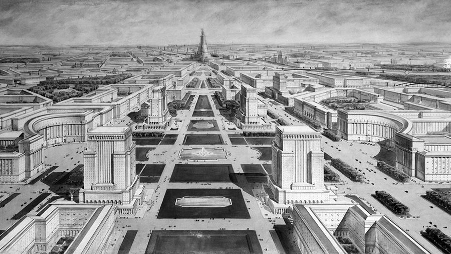 Генплан Москвы 1935 г.