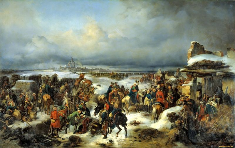 А. Коцебу. «Взятие крепости Кольберг». 1846