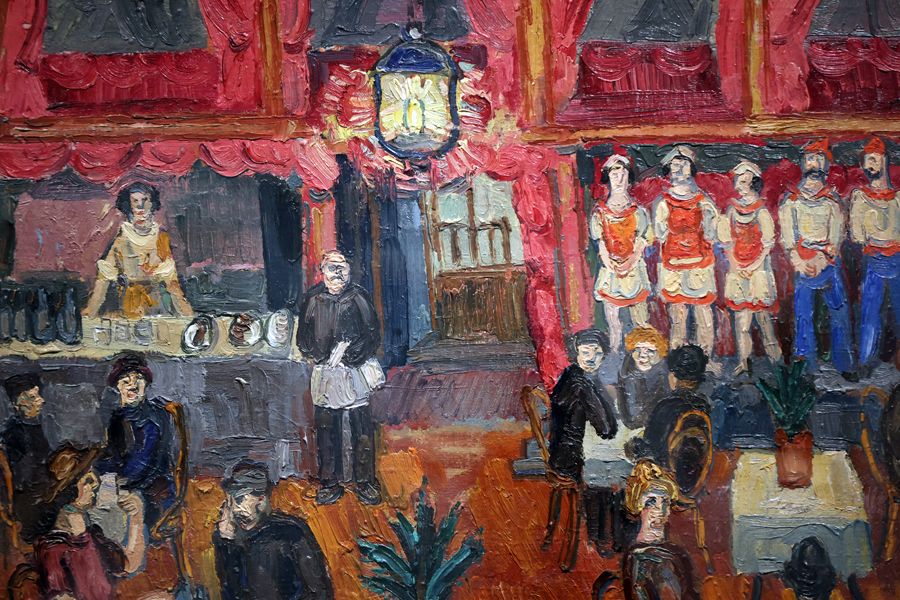 Евгений Егоров. «В саратовской пивной». 1926