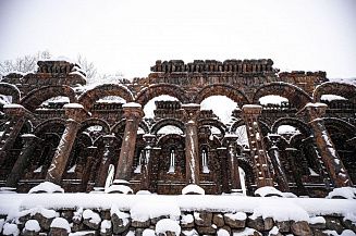 В кинопарке «Москино» создали замок для съемок фильма «Щекотун»