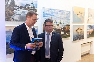 В Российской академии художеств открылась выставка «Особая миссия. В космос русской души»