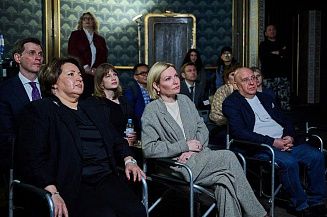 Ольга Любимова побывала на съемках фильма «Черный шелк»