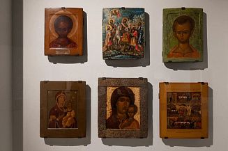 Иконы Павла Третьякова представили на выставке в Третьяковской галерее