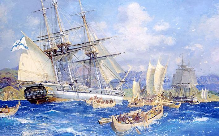 Вокруг света за тысячу дней: Иван Крузенштерн на службе Российской империи