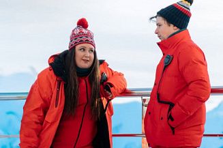 Стартовали съемки нового комедийного сериала «Горнолыжка»