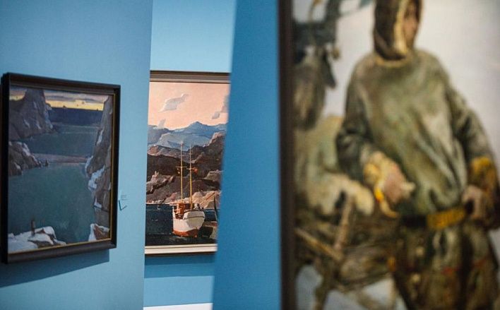 В Третьяковке на выставке после реставрации представили панно Коровина