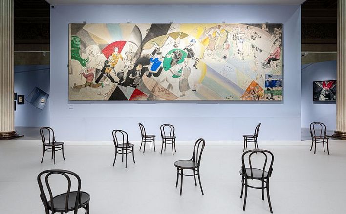 От «Прогулки» до «Мертвых душ»: что показывают на выставке Шагала в Пушкинском музее