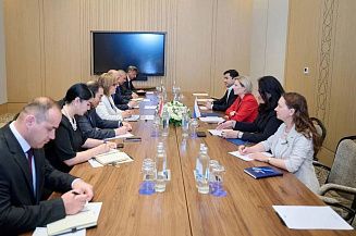 Ольга Любимова обсудила с министром культуры Таджикистана результаты совместной работы и дальнейшие планы