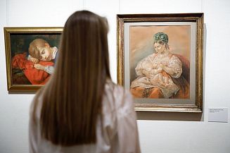 В Третьяковке открылась выставка пастели из фондов графики XVIII — начала XX века