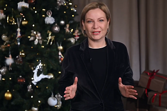 Ольга Любимова поздравила россиян с Международным днем кино