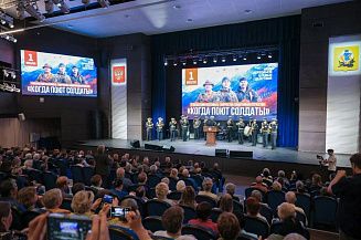 В Архангельске прошел второй фестиваль «Когда поют солдаты»