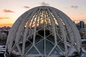 В Екатеринбурге работы по реконструкции цирка наполовину завершены