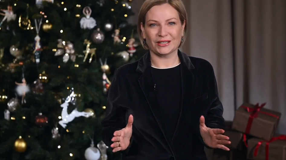 Ольга Любимова поздравила россиян с Международным днем кино