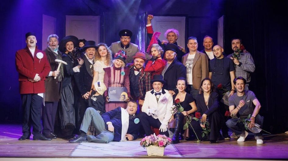 Спектакль «Семейное счастье» представили артисты Херсонской драмы и Театра им. Федора Волкова