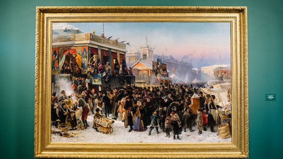 В Русском музее после реставрации представили картину Маковского