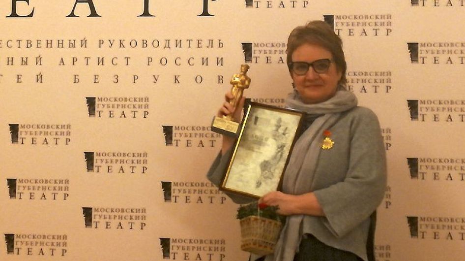 Обозреватель газеты «Культура» Виктория Пешкова удостоилась премии Московского губернского театра «Золотой Мухин»
