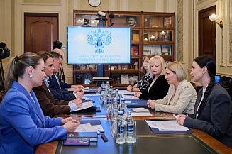 Ольга Любимова обсудила с главой фонда «Защитники Отечества» поддержку участников СВО