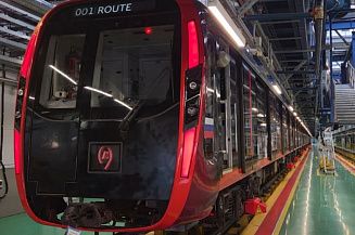 В московском метро запустили тематический поезд к 250-летию Большого театра