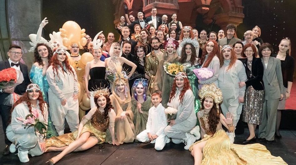 В «Геликон-опере» прошел концерт, посвященный Дню космонавтики и 36-летию театра
